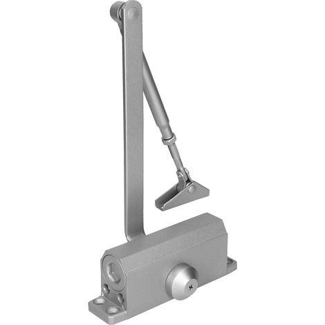 AXA Türschließer - Modell 7505 Compact - Türschließer für den Innenbereich - bis 40 kg - verstellbar - Grau