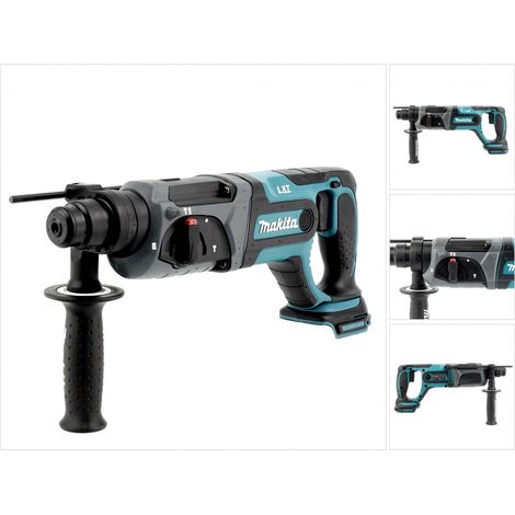 Makita – Perforateur à percussion combinée sans fil 18V SDS plus 1,9J – Pour béton et pierre – Embrayage à friction – Réglage burin 40 positions (1/5)