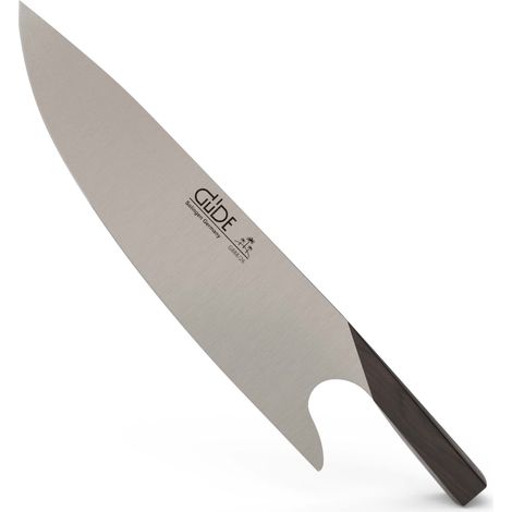 Güde Solingen - The Knife forgiato, 26 cm, Legno di grenadilla, Coltello per Chef, Fatto a Mano in Germania (1/4)