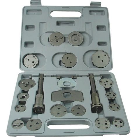 KIT PISTONI FRENO 21 PEZZI / ARGENTO