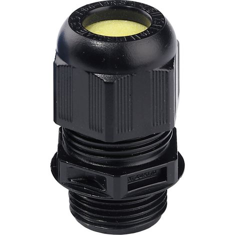 Wiska 10103380 Kabelverschraubung ATEX M16   Schwarz (RAL 9005) 1 St.