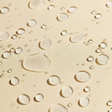 YMYNY Dreieckiges Sonnensegel 3x3x4,3m Wasserdicht Schattentuch, Schattentuch HDPE-Schutz Atmungsaktiv 98% UV-Schutz für Garten, Terrasse, Outdoor - Hellgelb (1/4)