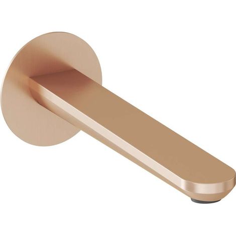 Ravak Eleganta - Bocca di erogazione per vasca da bagno, oro spazzolato X07P806