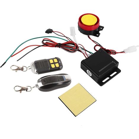 Motorrad-Diebstahlsicherungssystem mit Fernbedienung (12 V)
