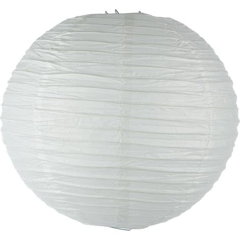 Lanterna a sfera di carta bianca D35cm - Atmosphera créateur d'intérieur