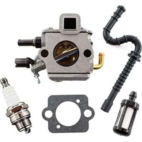 Carburateur avec Filtre à Air pour Tronçonneuse Stihl 034 034AV 036 MS340 MS360 Pièce de Rechange Zama C3A-S39B