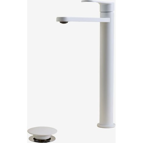 Set rubinetto per lavabo in ottone Alameda e valvola di scarico per lavabo Click-Clack in acciaio inox e ottone Orveta. SKLUM            