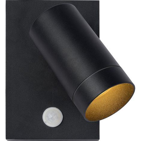 Projecteur mural Taylor IP54 avec capteur noir - 09831/01/30 (1/2)