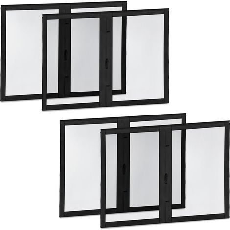 VONROC Parois latérales en moustiquaire - Pour tente de réception Premium PT501XX  Noir (1/2)