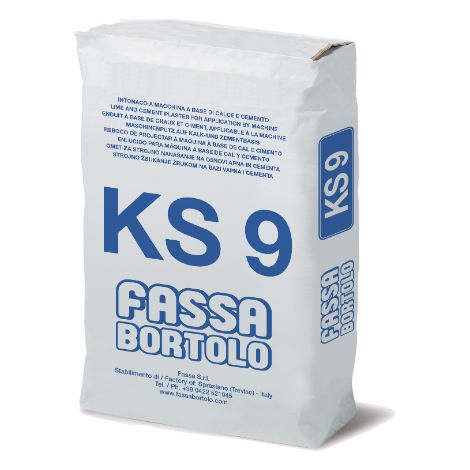 Ks9 intonaco calce cemento kg 25 intonaco di fondo a base di calce e cemento