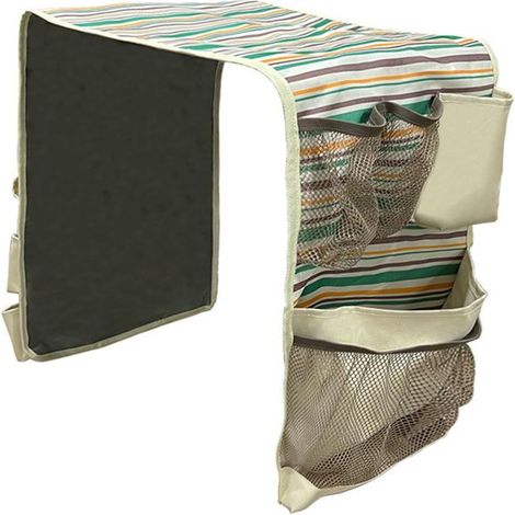 Organisateur de Mini Frigo 14 Poches Pochette de Rangement Latérale pour Réfrigérateur,Organisateur De Frigo Antidérapant pour Cuisine Étudiant Appartement Camping Car Salon Lieu De (1/5)