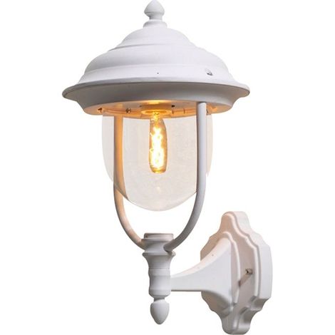 Konstsmide Parma Lanterne d'Extérieur Classique Up Light Blanc Mat, IP43 (1/3)