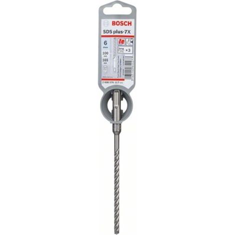 Broca SDS plus plus-7X 6,0x100x165mm Bosch