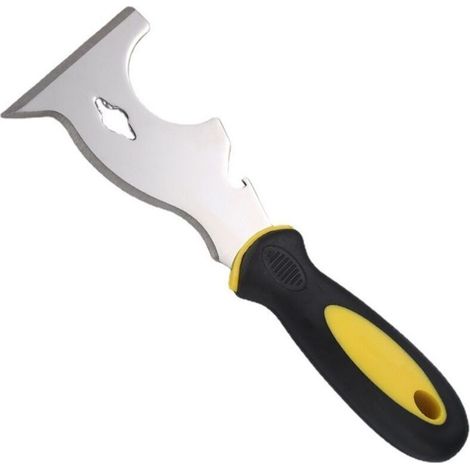 LYERCW - Couteau à mastic multifonctionnel en acier inoxydable, spatule de polissage miroir professionnelle en plastique épaissi 420, spatule à couteau à mastic pour lot (1/4)