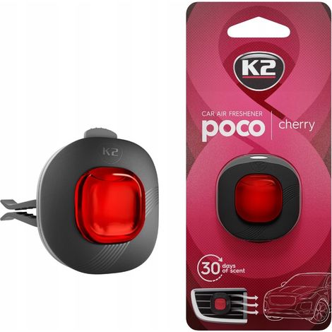 Fragancia para coche K2 POCO CHERRY EN LA VENTILACIÓN (1/5)