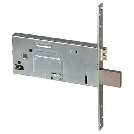 SERRATURA DOPPIA MAPPA PER PORTE ALLUMINIO DA FASCIA ART. 57353 CISA E90 - scatola mm 185x78 - CISA