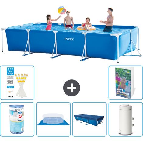 Rechteckiger Frame Pool - 450x220x84 cm - 7-teilig S72