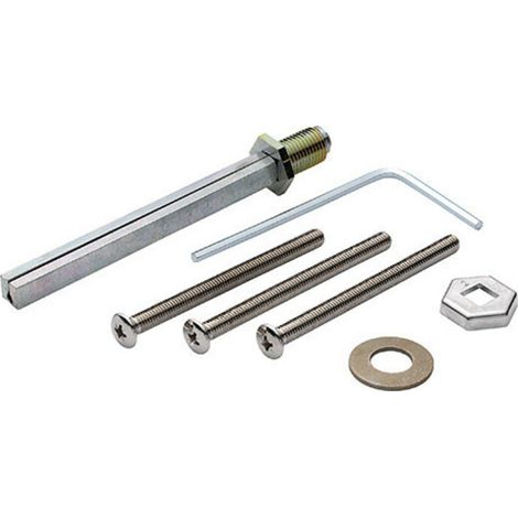 HOPPE ZT-Befestigungsset VK 8x100mm,M6 TS 57-62 vernickelt (1/2)