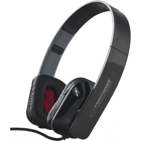 EH143K cuffie audio Esperanza Aruba con jack nero (1/3)