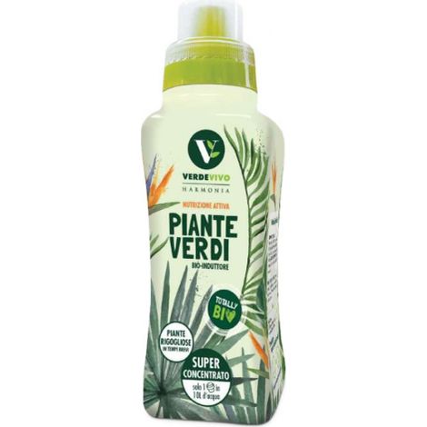 VerdeVivo HARMONIA PIANTE VERDI Concime Bioinduttore amminoacidi vitamine 500 GR