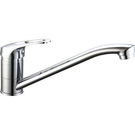 DP Bath GC11063 Rubinetto monocomando per lavello, Argento (1/2)