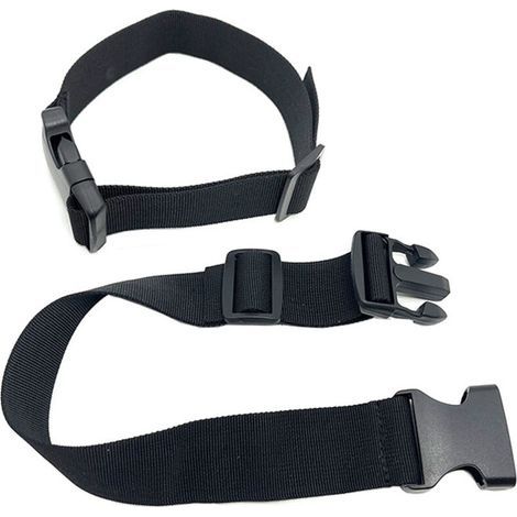 25 mm, 200cm Noir 4Pcs Sangle à Boucle Rapide Sangle d'Arrimage Sangle à Cliquet Plastique Courroie de Serrage pour Fixation Bagage (1/4)