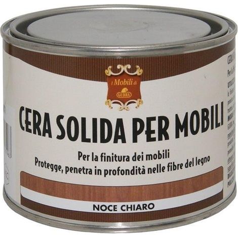 CERA SOLIDA PER MOBILI ML 500 NOCE CHIARO