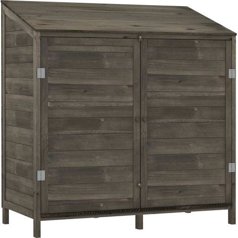 Maison Exclusive - Remise de jardin Anthracite 102x52x112 cm Bois de sapin solide (1/5)
