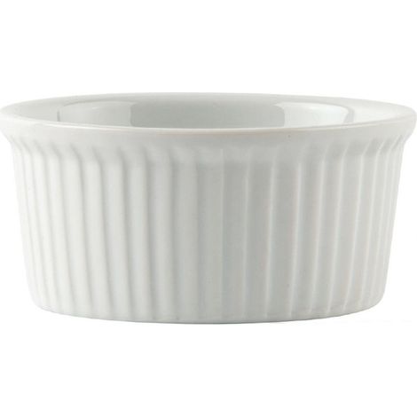 Ramequins Blancs 85mm (Lot de 12) - Ref W432 - Olympia (1/5)