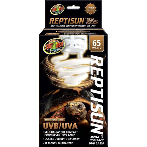 Reptisun Compact Fluorescent Uvb Lamp 65W