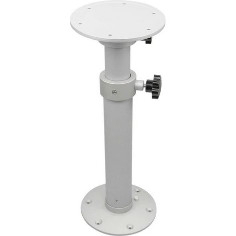 Pieds de table réglables avec bouton de verrouillage, pieds de table rétractables, véhicule en alliage d'aluminium (1/5)