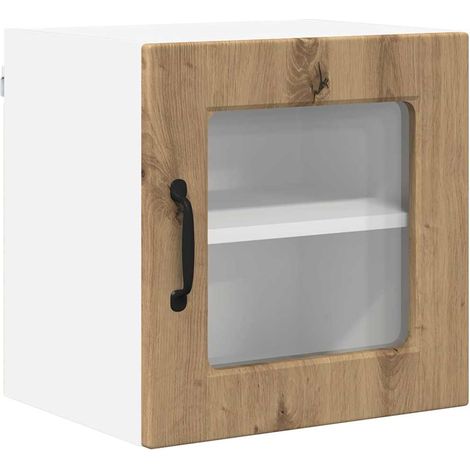 Meuble mural de cuisine,Armoire de cuisine Chêne artisanal 40 x 31 x 40 cm CFW22935 (1/5)