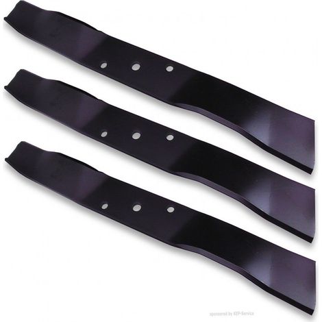 Kit 3 lame trattorino frontale PARK 121M fino al 1997 1134-9039-01 STIGA