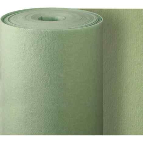 Naturasol – Sous-couche verte 3mm – Isolation acoustique 22 dB – Compatible chauffage au sol – 100% recyclable – 15m²/rouleau
