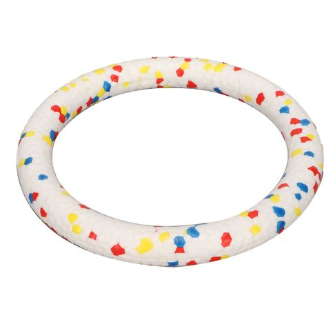 Anneau volant pour chien, jouets flottants interactifs élastiques ETPU, disques pour animaux de compagnie résistants aux morsures
