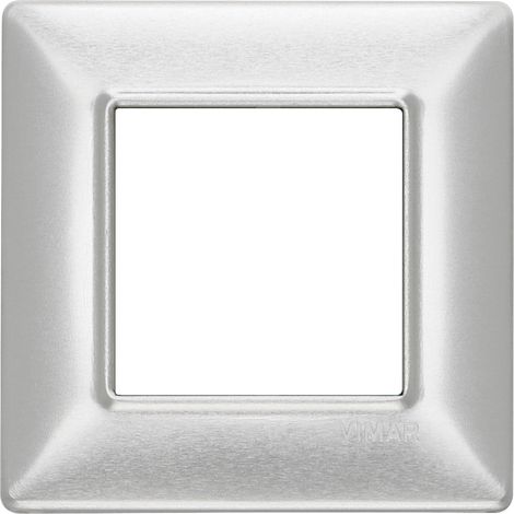 VIMAR - 14642.81 Placa de aluminio cepillado 2M