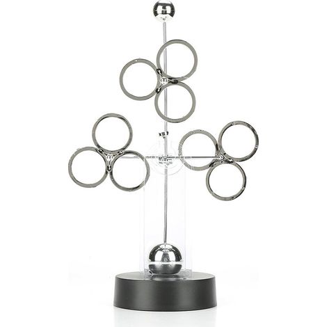 Perpetuum Mobile, elektronisches, rotierendes Himmelsmodell, kinetische Kunst, Bürodekoration (1/5)