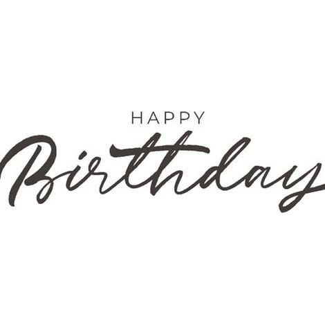 Duni Servietten Happy Birthday 33 x 33 cm - 20er Pack