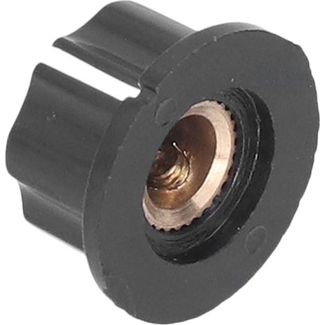 Bouton de potentiomètre 20mm, 50 pièces, capuchons en plastique technique à vis latérale, poignées de remplacement (1/5)