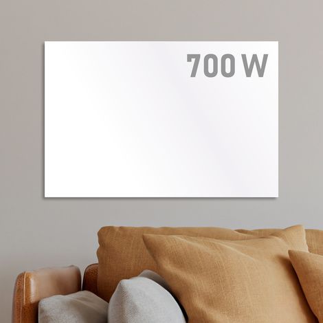 BRAST Infrarotheizung mit Thermostat 700 Watt Made in Europe Inkl. Wandhalterung hoher Wirkungsgrad Flexibler Einsatz Ultraflache Bauweise IP-TH 700 (1/5)