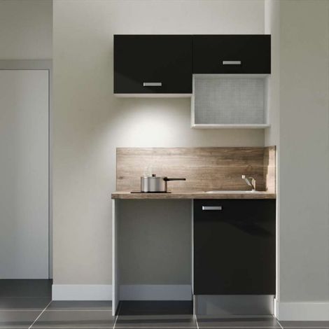 Kitchenette K02L-PT - 120 cm avec plan de travail et évier