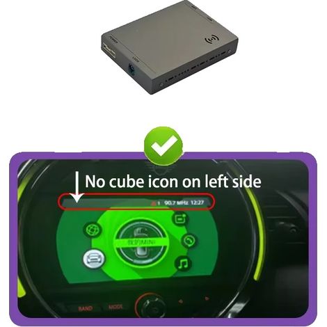 Décodeur CarPlay sans fil Android Auto, Miroir d'écran, Intégration multi-appareils, Système BIS (1/2)