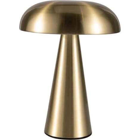 Creative Champignon Lampe de Table Rechargeable Tactile Gradation LED Veilleuse 3 Niveaux Luminosité Lampe de Bureau pour Chamb (1/4)