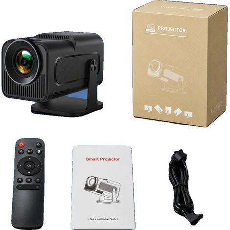 Projecteur, Design Portable, Connectivité Sans Fil, Projecteur MiNi Intelligent (1/2)