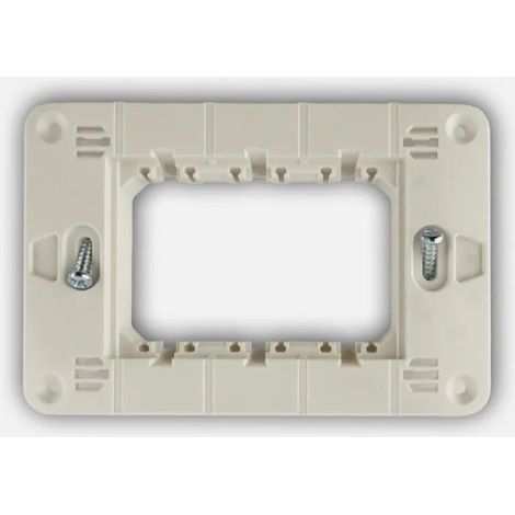 Supporto 3 posti Compatibile con Bticino MatixGo - Biesse - Tipo J4703