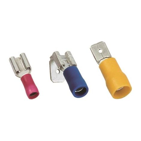 Cosse faston MECATRACTION, C100SQVA6,35, Isolé