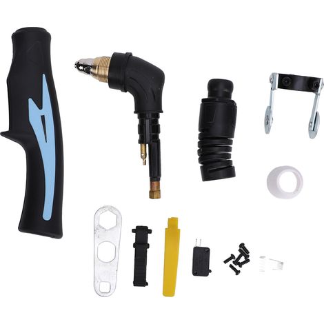 Tête de torche de coupe CNC corps de découpe Plasma 10A-80A P80 accessoires d'équipement de soudage bleu noir (1/5)
