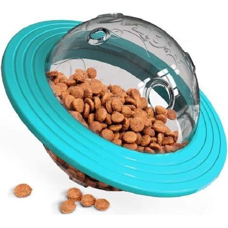 QORVA Hundespielzeugball – Futterball, Kauball, Spielzeug für Haustiere, Leckerli-Ball (Blau) – RAPANDA (1/5)