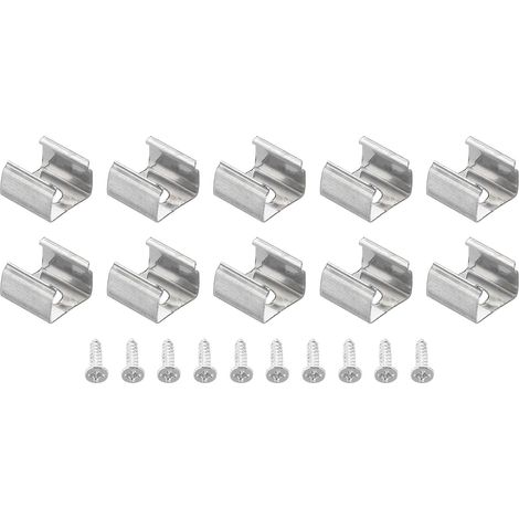 100 x LED Strip Clips for 6 mm-0.8 cm (1/5)