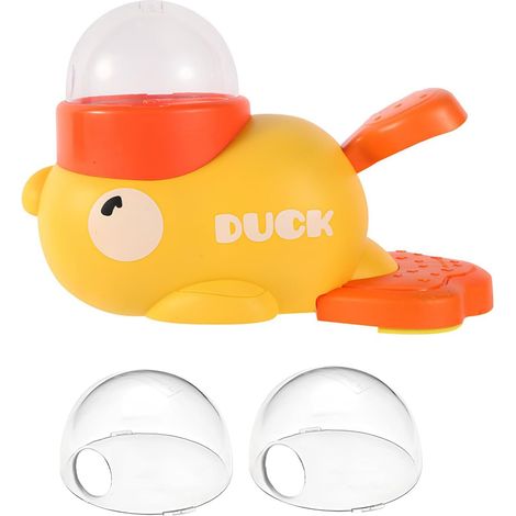 Distributeur interactif de nourriture et de friandises pour chiens et chats, alliant divertissement et amusement, livré avec 3 couvercles pour céréales. (1/5)